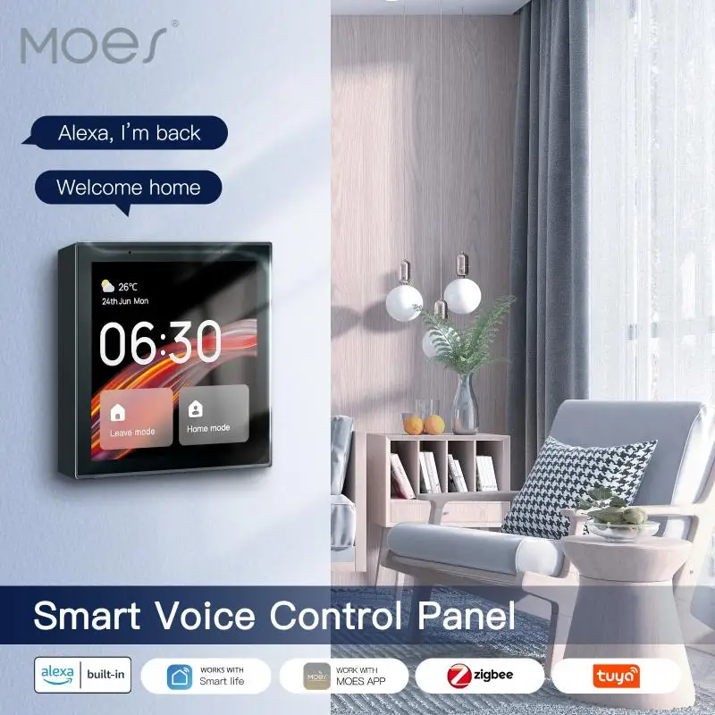 2023 Tuya Wifi Multi-functional Touch Screen Control Panel 4-inch In-wall Central Controllr For Intelligent Scenes Smart Home
2023 Tuya Wifi Multi-functional Touch Screen Control Panel 4-inch In-wall Central Controllr For Intelligent Scenes Smart Home