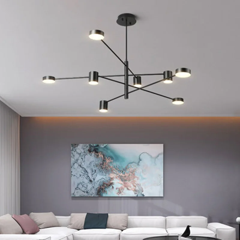 Modern Gold White Long LED Ceiling Chandelier Loft Nordic Pendant Light Indoor Arm Adjustable Hanging Lamp For Living Bedroom
Modern Gold White Long LED Ceiling Chandelier Loft Nordic Pendant Light Indoor Arm Adjustable Hanging Lamp For Living Bedroom