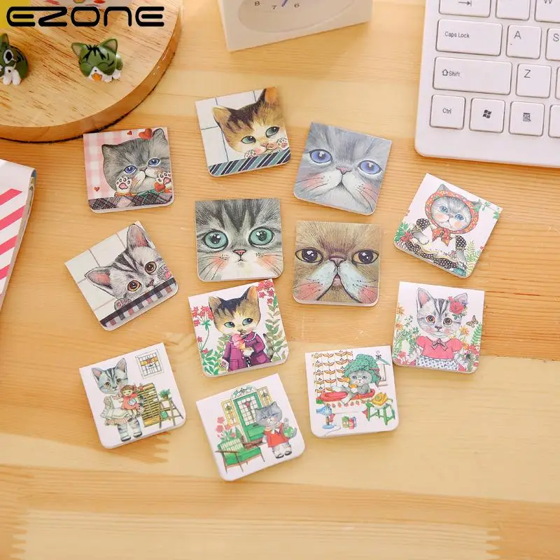 EZONE 3PCS Kawaii Bookmark Stationery Cute Cats Magnetic Bookmark Books Mark Clips Office School GiftS School Students Supplies 
EZONE 3PCS Kawaii Bookmark Stationery Cute Cats Magnetic Bookmark Books Mark Clips Office School GiftS School Students Supplies