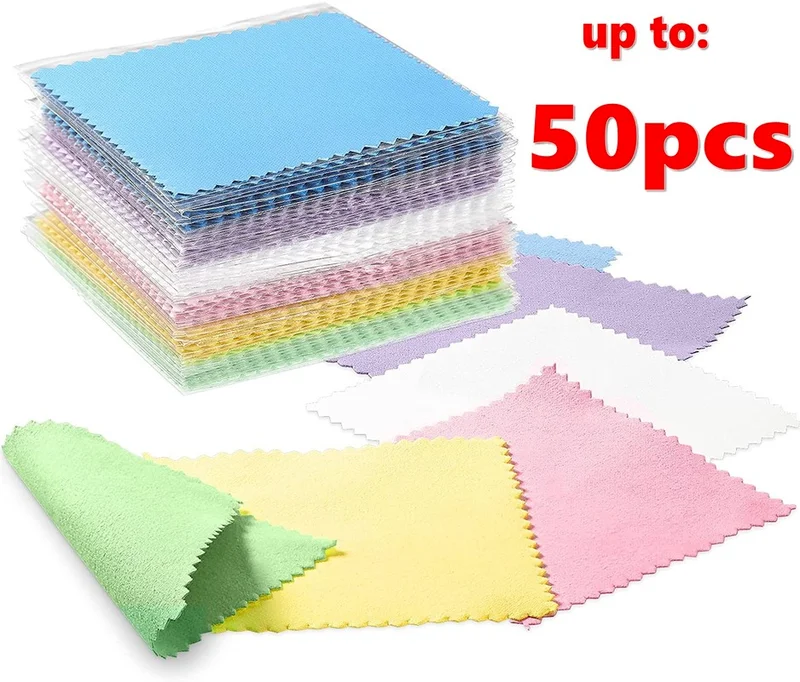 50/40/30/20/10pcs Jewelry Cleaning Cloth Pink Polishing Cloth for Sterling Silver Gold Platinum Small Polish Cloth 13cmx13cm
50/40/30/20/10pcs Jewelry Cleaning Cloth Pink Polishing Cloth for Sterling Silver Gold Platinum Small Polish Cloth 13cmx13cm