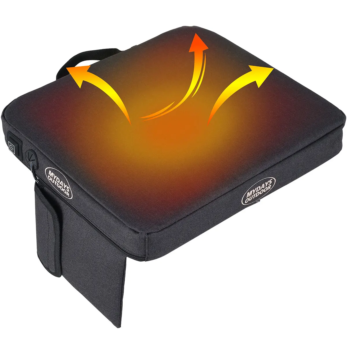 Heated Seat Cushion Portable Electric Seat Pad with 3 Heat Settings Removable Cover USB Rechargeable Hunting Heating Seat Warm
Heated Seat Cushion Portable Electric Seat Pad with 3 Heat Settings Removable Cover USB Rechargeable Hunting Heating Seat Warm