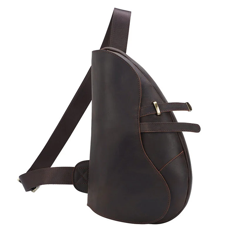 Genuine Leather Chest Pack Casual Retro Shoulder Bag Men Outdoor Sports Messenger Travel Cross Body
Genuine Leather Chest Pack Casual Retro Shoulder Bag Men Outdoor Sports Messenger Travel Cross Body