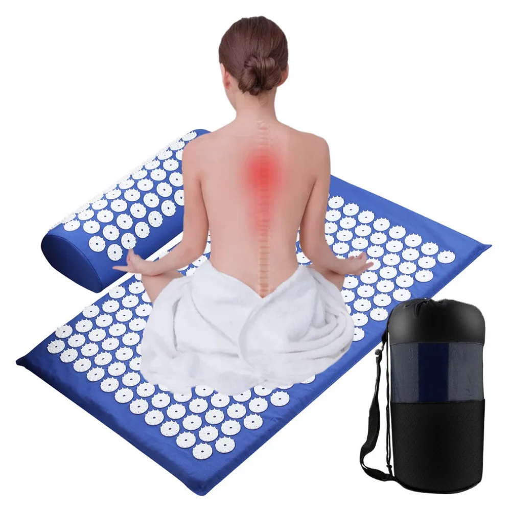 Acupressure mat Massager Cushion Massage Relieve Stress Back Body Pain Spike Massage Mat
Acupressure mat Massager Cushion Massage Relieve Stress Back Body Pain Spike Massage Mat