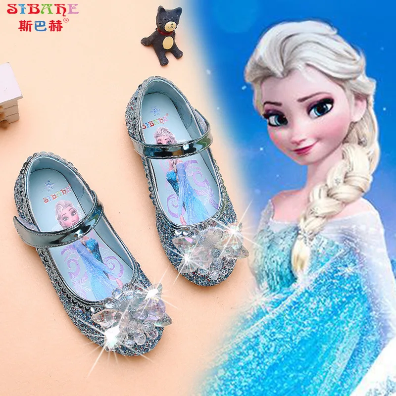 Disney children's crystal princess shoes spring new elsa girls single shoes soft bottom baby shoes shoes performance shoes
Disney children's crystal princess shoes spring new elsa girls single shoes soft bottom baby shoes shoes performance shoes
