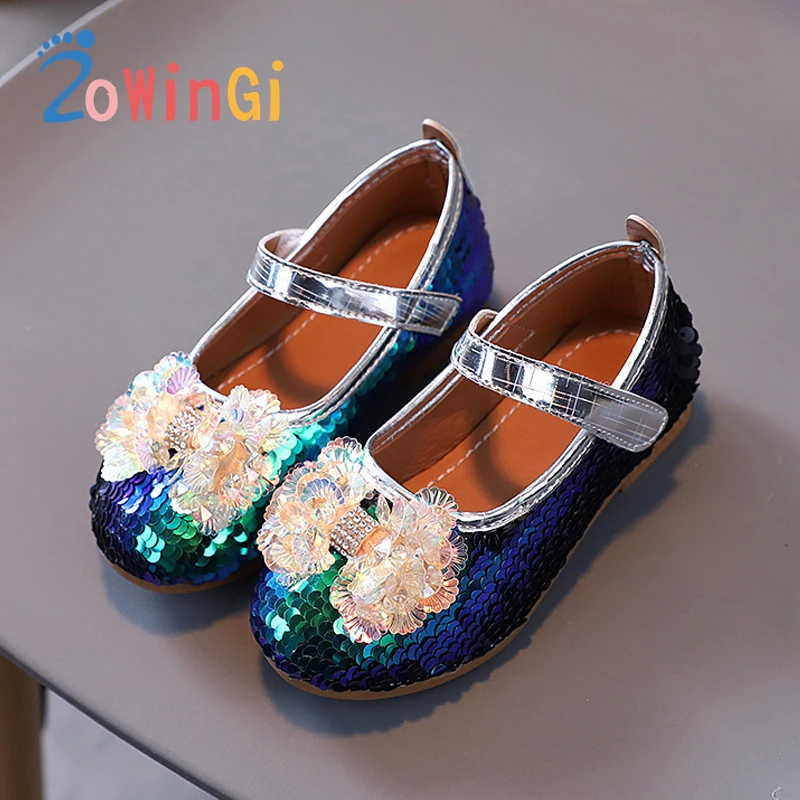 

Size 21-30 Princess Shoes Girl Shoes with Rhinestones Kids Shoes Mary Jane Shoes Children Casual Shoes Chaussure Bebe Fille
