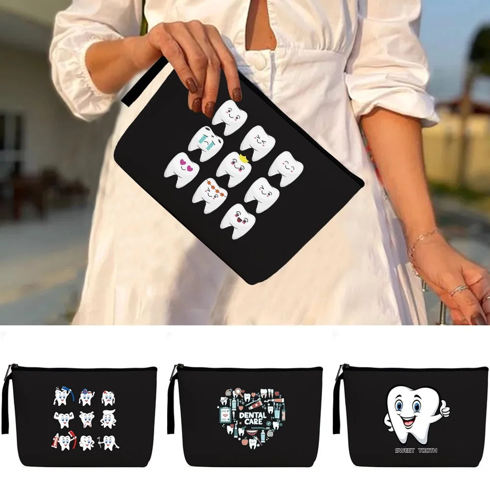 Women Travel Toiletry Bag Multifunctional Ladies Outdoor Organizer Teeth Print Cosmetic Cases Large Capacity Zipper Beauty Bags
Women Travel Toiletry Bag Multifunctional Ladies Outdoor Organizer Teeth Print Cosmetic Cases Large Capacity Zipper Beauty Bags