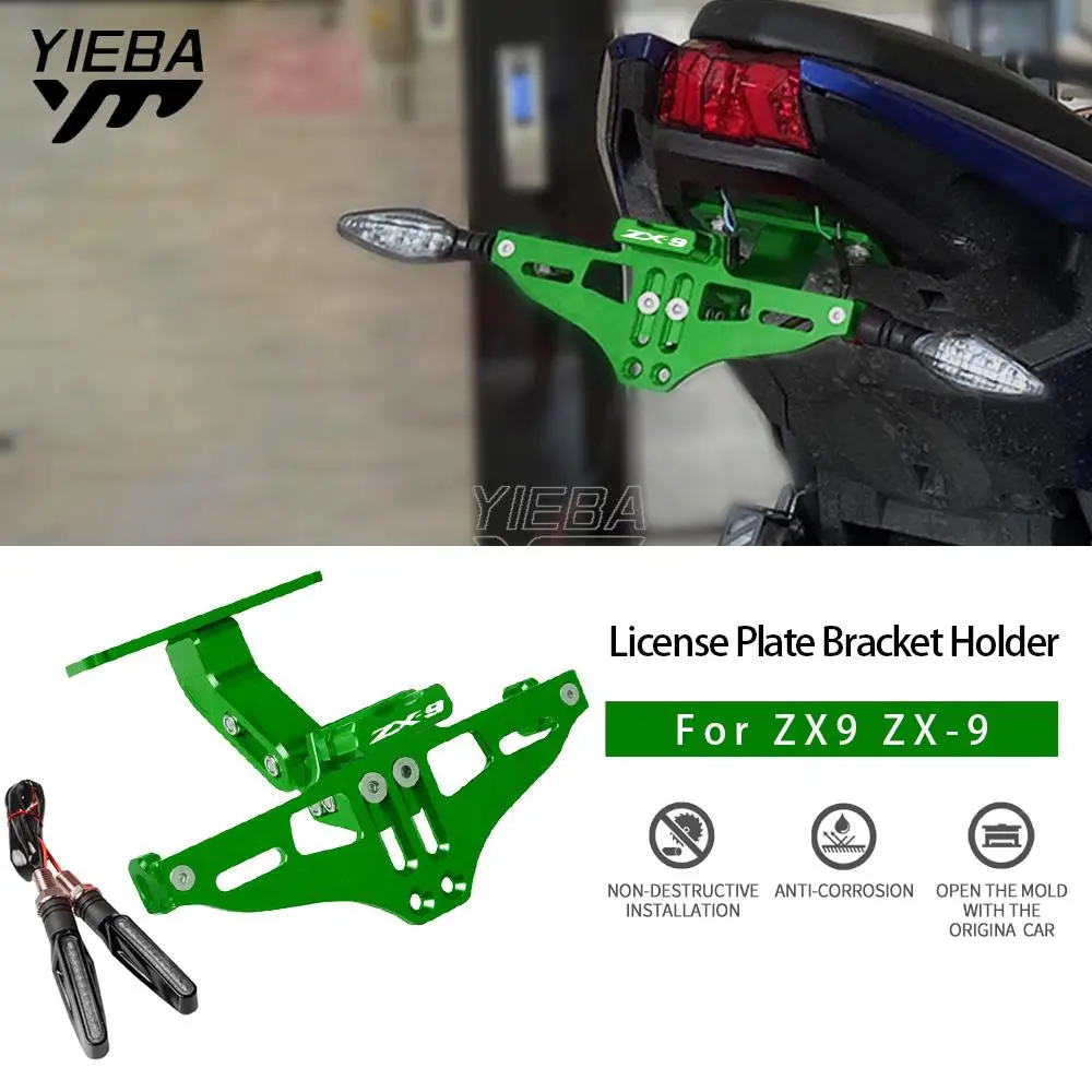 Motorcycle Accessories Adjustable Angle License Number Plate Frame Holder Bracket FOR KAWASAKI ZX9 1994-1997 ZX9R 1998-2003 2002
Motorcycle Accessories Adjustable Angle License Number Plate Frame Holder Bracket FOR KAWASAKI ZX9 1994-1997 ZX9R 1998-2003 2002