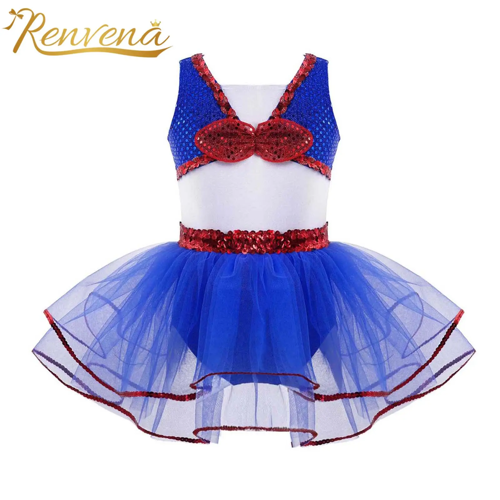 Kids Girls Halloween Navy Cosplay Costume Sleeveless Shiny Sequins Tutu Dance Leotard Dress for Theme Party Dress Up Performance
Kids Girls Halloween Navy Cosplay Costume Sleeveless Shiny Sequins Tutu Dance Leotard Dress for Theme Party Dress Up Performance