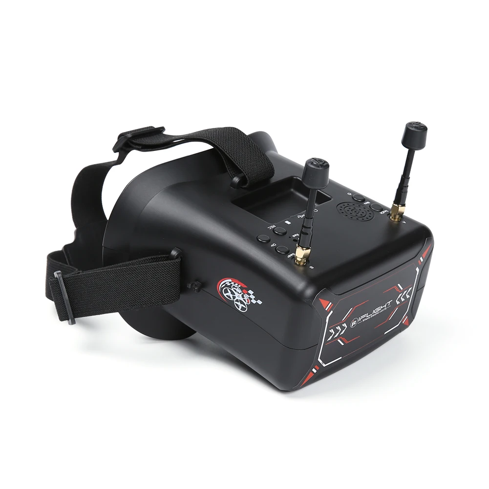 IFlight 4,3 дюймов 480*272 LCD 5,8 ГГц 40CH DVR FPV очки встроенный 3,7 в 2000 мАч аккумулятор для радиоуправляемого автомобиля дрона FPV гоночного фристайла
IFlight 4,3 дюймов 480*272 LCD 5,8 ГГц 40CH DVR FPV очки встроенный 3,7 в 2000 мАч аккумулятор для радиоуправляемого автомобиля дрона FPV гоночного фристайла
