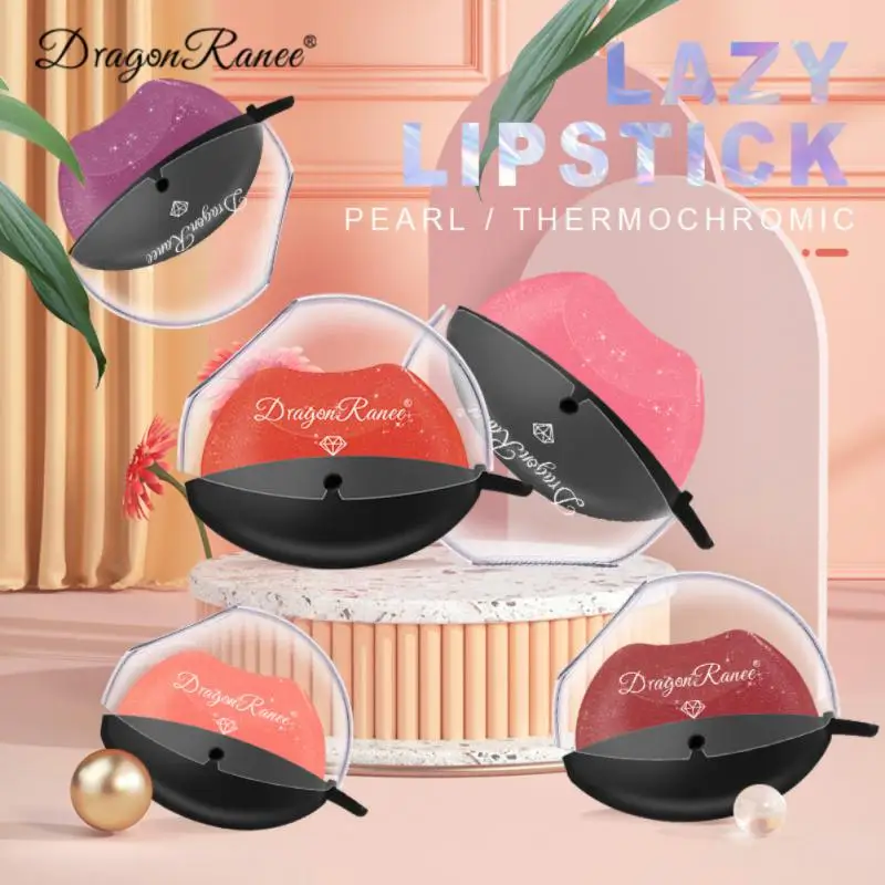 Lazy Pearl Glitter Lipstick waterproof and sweat-proof not easy to fade Moisturizing Temperature Changing Color Lazy Lip balm
Lazy Pearl Glitter Lipstick waterproof and sweat-proof not easy to fade Moisturizing Temperature Changing Color Lazy Lip balm