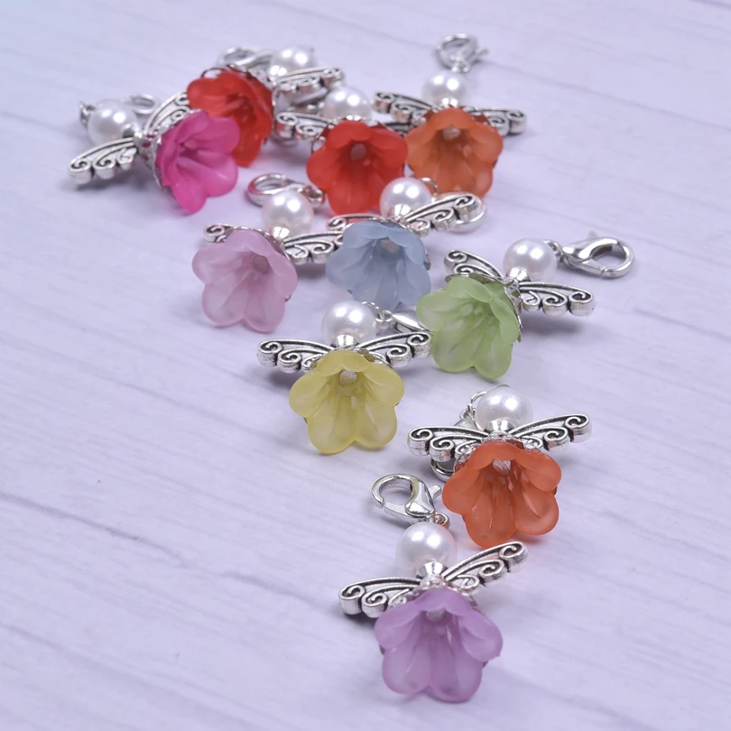 MIX Resin Morning Glories Guardian Angel Wings Dancing Fairy Charms Beads Pendants Handmade Charms Making Keychain Jewelry
MIX Resin Morning Glories Guardian Angel Wings Dancing Fairy Charms Beads Pendants Handmade Charms Making Keychain Jewelry