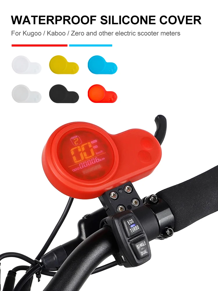 Electric Scooter Waterproof Silicone Cover Dashboard Screen Protective Cap For Kugoo M4 Kaboo Zero Instrument Dashboard Shell
Electric Scooter Waterproof Silicone Cover Dashboard Screen Protective Cap For Kugoo M4 Kaboo Zero Instrument Dashboard Shell
