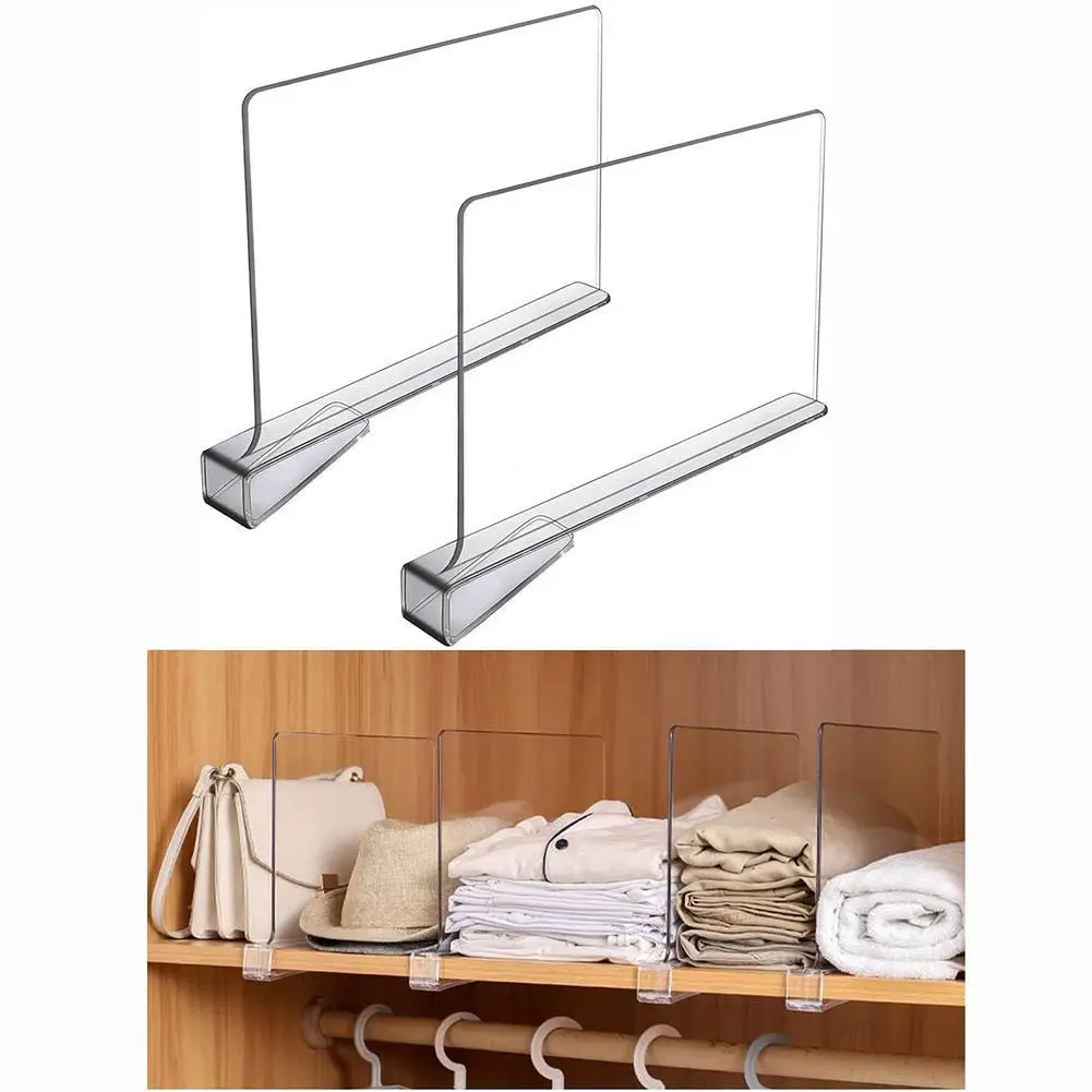 Acrylic Clear Shelf Dividers Closets Shelf Closet Separator Organizer For Bedroom Kitchen Office Shelves
Acrylic Clear Shelf Dividers Closets Shelf Closet Separator Organizer For Bedroom Kitchen Office Shelves