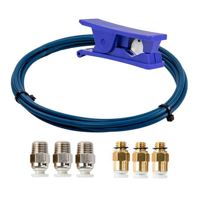 For Capricorn PTFE Bowden Tubing XS Series 1M And Tube Cutter For 3D Printer 1.75Mm Filament With Pneumatic Fitting
For Capricorn PTFE Bowden Tubing XS Series 1M And Tube Cutter For 3D Printer 1.75Mm Filament With Pneumatic Fitting