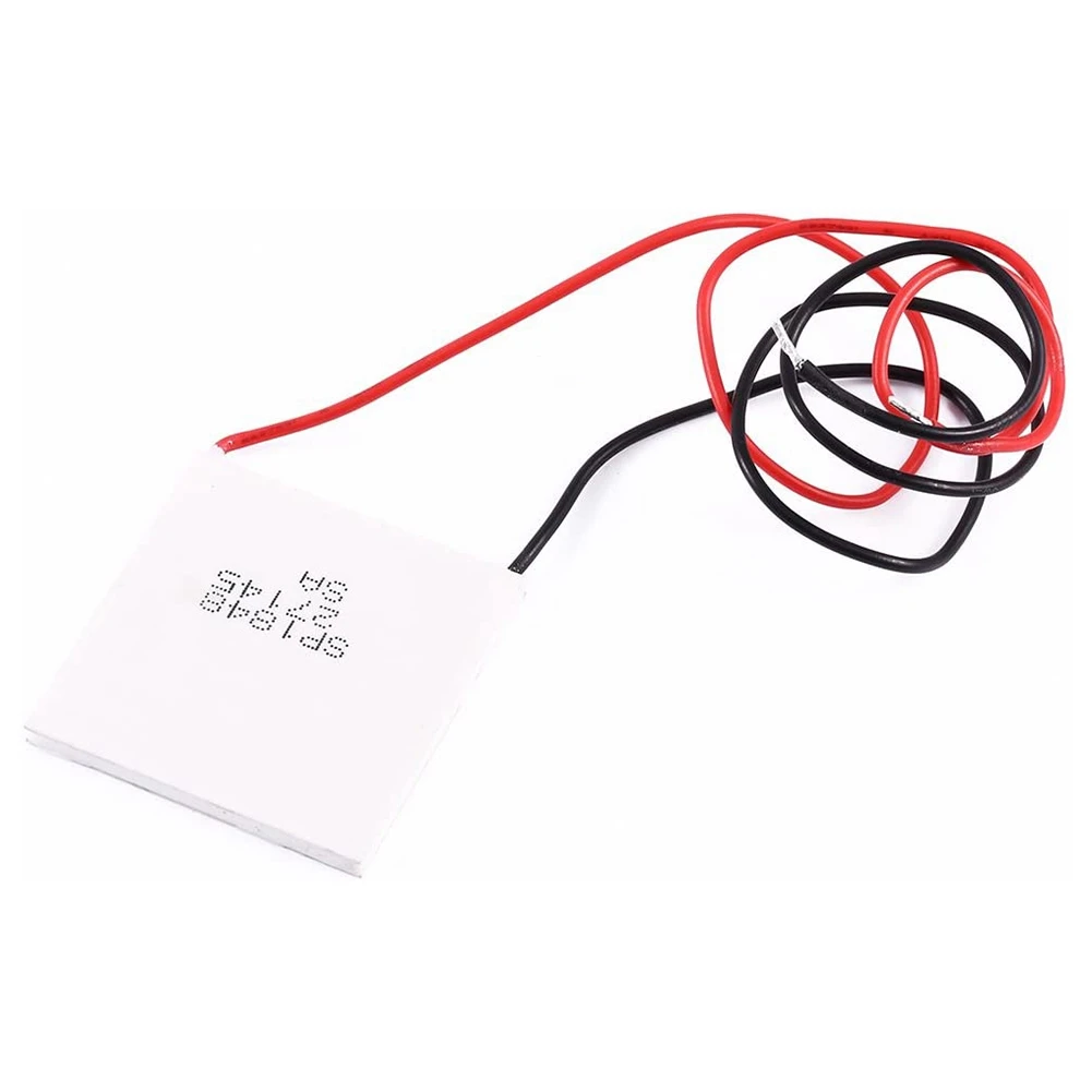 Thermoelectric Peltier Module, High Temperature Thermoelectric Power Generator Peltier TEG 150Celsius,White 40X40mm
Thermoelectric Peltier Module, High Temperature Thermoelectric Power Generator Peltier TEG 150Celsius,White 40X40mm