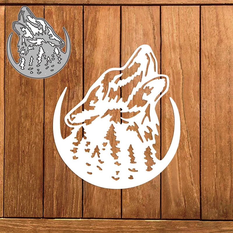 Forests Howling Wolf Metal Cutting Dies DIY Crafts Card Album Making Scrapbooking Stencil New Die Cuts 2022
Forests Howling Wolf Metal Cutting Dies DIY Crafts Card Album Making Scrapbooking Stencil New Die Cuts 2022