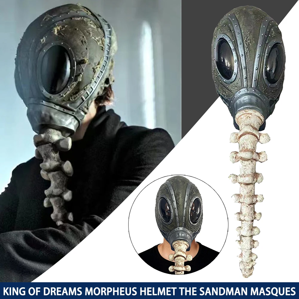 Шлем морфеуса King of Dreams, маски песчаника, маска для косплея на Хэллоуин, страшный головной убор для вечеринки в стиле стимпанк, костюмы, рекви...
Шлем морфеуса King of Dreams, маски песчаника, маска для косплея на Хэллоуин, страшный головной убор для вечеринки в стиле стимпанк, костюмы, рекви...