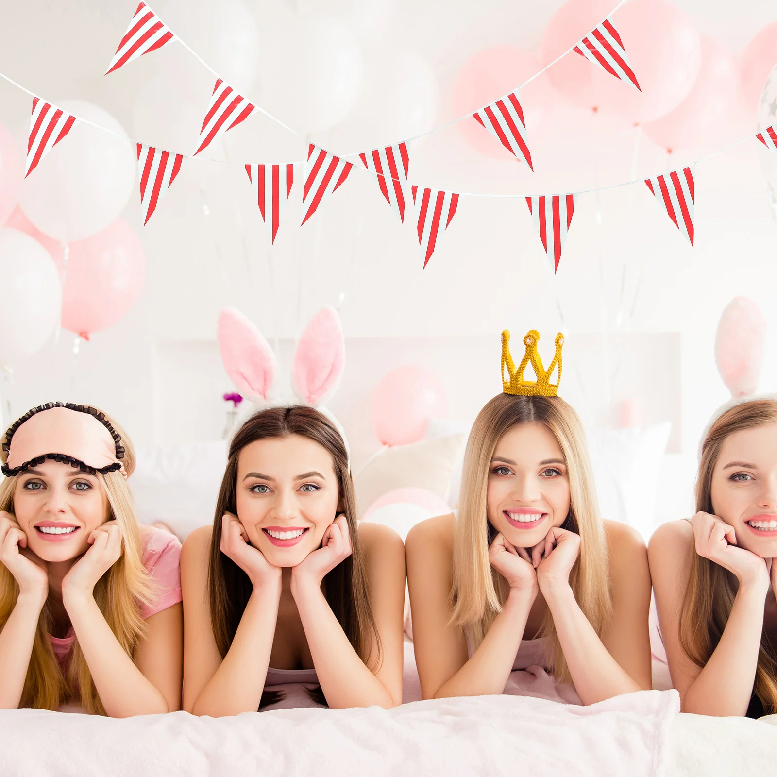1 Set Party Banner Circus Carnival Striped Bunting Flag Carnival Theme Party Decorations
1 Set Party Banner Circus Carnival Striped Bunting Flag Carnival Theme Party Decorations