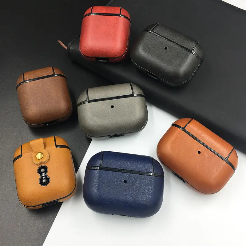 Роскошный чехол из искусственной кожи для наушников AirPods 1, 2, 3, чехол для беспроводных наушников Apple Airpods Pro, противоударный защитный чехол, чехол
Роскошный чехол из искусственной кожи для наушников AirPods 1, 2, 3, чехол для беспроводных наушников Apple Airpods Pro, противоударный защитный чехол, чехол