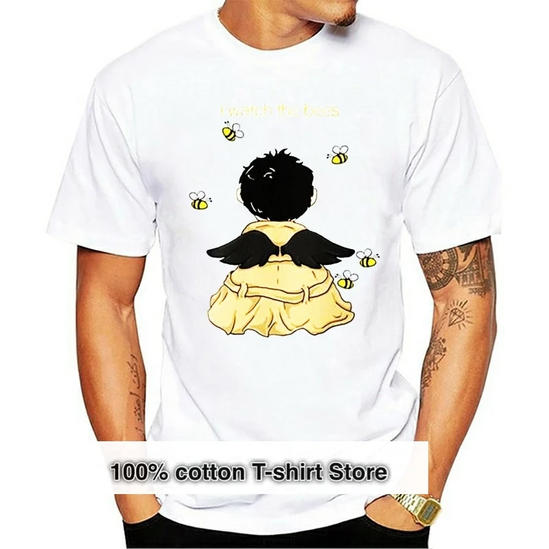 I Watch The Bees Castiel Supernatural White T-Shirt For Dean Winchester Fans New Funny Tee Shirt 
I Watch The Bees Castiel Supernatural White T-Shirt For Dean Winchester Fans New Funny Tee Shirt