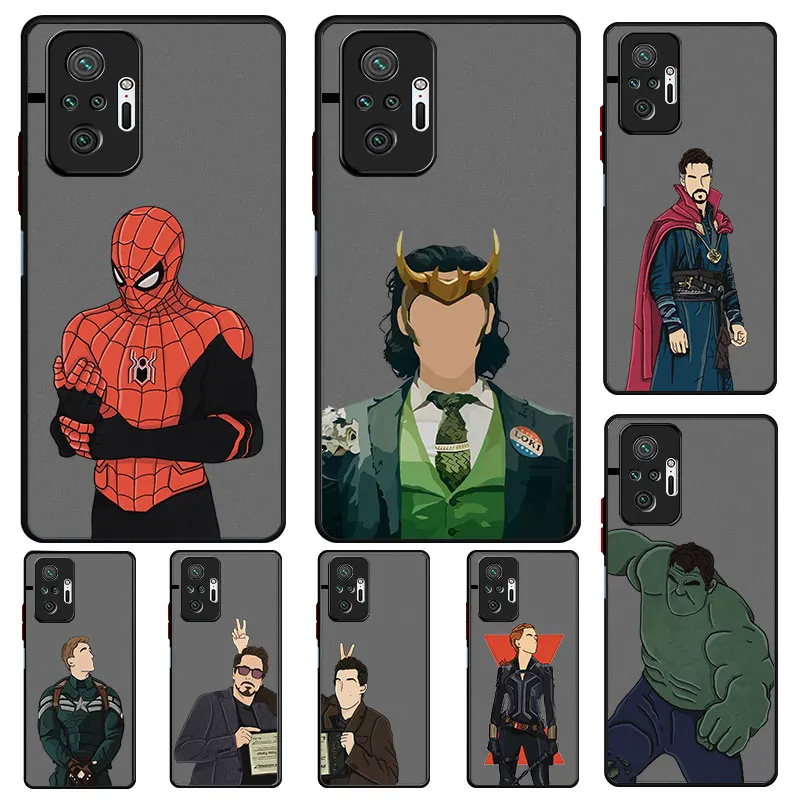 Matte Case For Xiaomi Redmi Note 7 8 9 Pro 9S 9T 10 Pro Cover for Redmi 8 8A 9 9A 9T K20 K30 K40 Marvel Spiderman Avengers Heros
Matte Case For Xiaomi Redmi Note 7 8 9 Pro 9S 9T 10 Pro Cover for Redmi 8 8A 9 9A 9T K20 K30 K40 Marvel Spiderman Avengers Heros