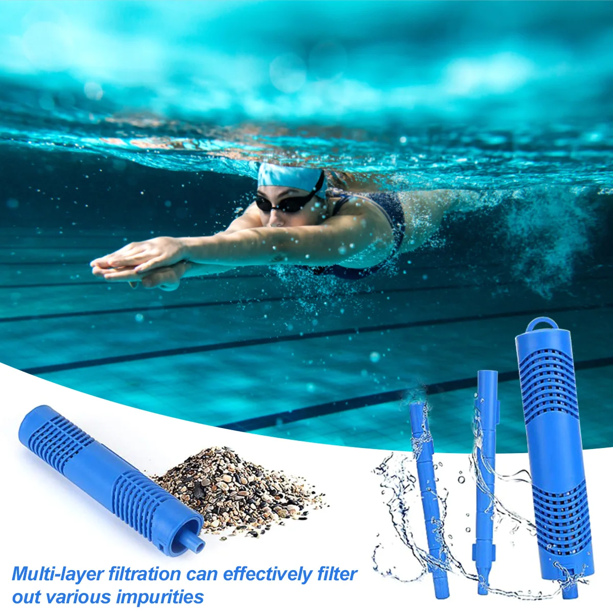 L 2Pcs Long Shaped Cartridge Filter Sticks Durable Mineral Sanitizer Stick Hot Tub Purifier Water Cleaning Purifier Last for 4
L 2Pcs Long Shaped Cartridge Filter Sticks Durable Mineral Sanitizer Stick Hot Tub Purifier Water Cleaning Purifier Last for 4