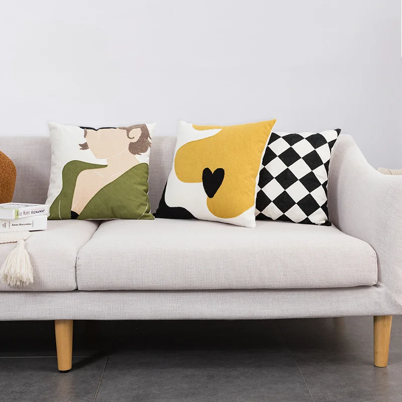 Modern Simple Ins Style Pillow Nordic Living Room Sofa Cushion B&B Bay Window Decoration Lumbar Pillow Cover Wholesale
Modern Simple Ins Style Pillow Nordic Living Room Sofa Cushion B&B Bay Window Decoration Lumbar Pillow Cover Wholesale