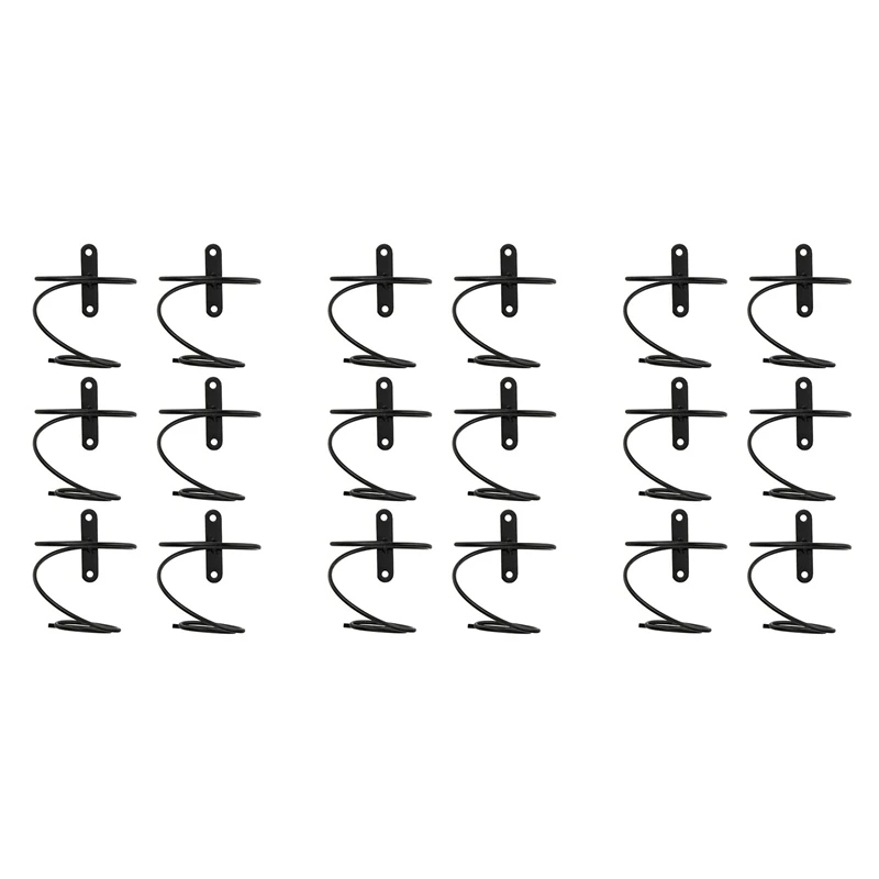 Pack Of 18 Wall Mounted Wine Racks - Red Wine Bottle Display Holder With Screws, Metal Hanging Wine Rack Organizer
Pack Of 18 Wall Mounted Wine Racks - Red Wine Bottle Display Holder With Screws, Metal Hanging Wine Rack Organizer