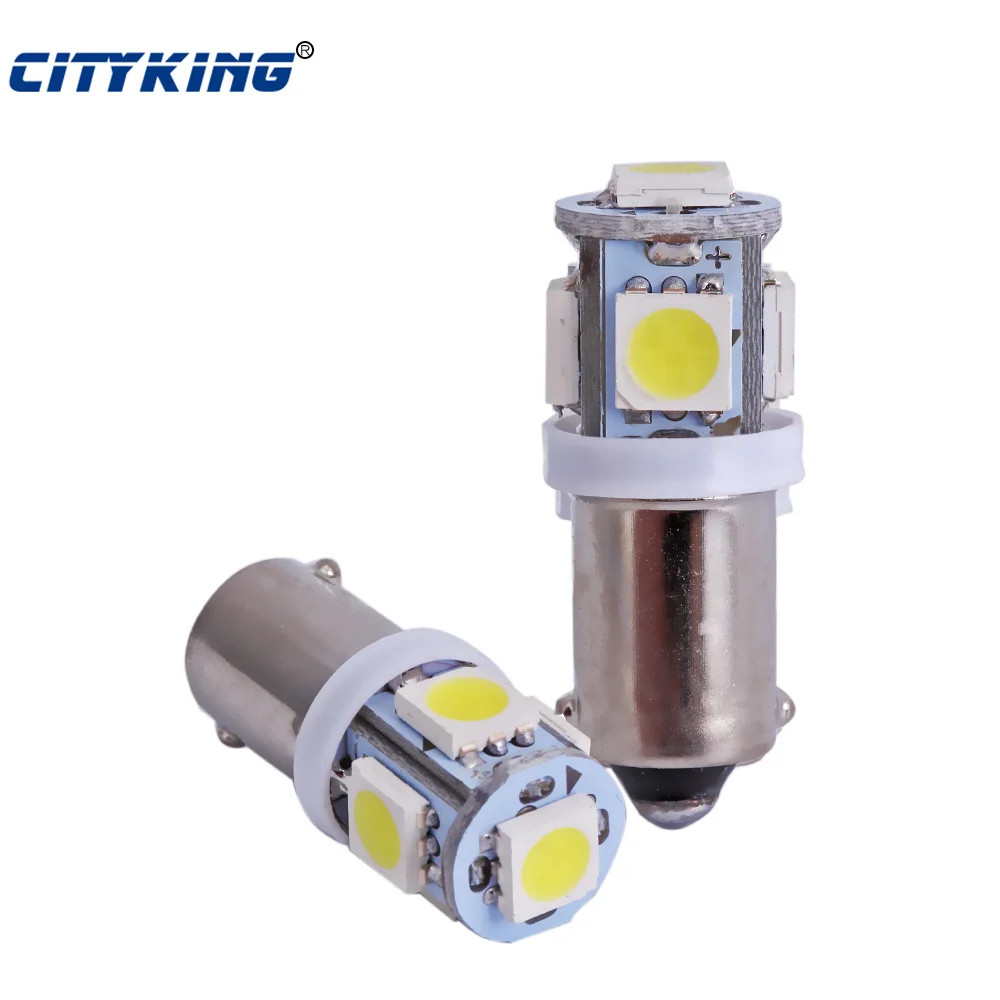 4pcs BA9S Led Bulb 5smd 5050 T4w Led 12v Car Led Interior Bulbs Reading Car Light Sourse Signal Lamp
4pcs BA9S Led Bulb 5smd 5050 T4w Led 12v Car Led Interior Bulbs Reading Car Light Sourse Signal Lamp