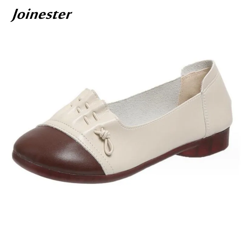 Retro Round Toe Soft Mom Shoe Flat Heeled Autumn Slip on Loafers for Ladies Casual Driving Flats 
Retro Round Toe Soft Mom Shoe Flat Heeled Autumn Slip on Loafers for Ladies Casual Driving Flats