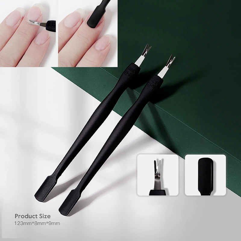 1PC Double-Head Cuticle Trimmer Pusher Cuticle Knife Remover Dead Skin Removal V-Shaped Fork Manicure Pedicure Nail Art Tool
1PC Double-Head Cuticle Trimmer Pusher Cuticle Knife Remover Dead Skin Removal V-Shaped Fork Manicure Pedicure Nail Art Tool