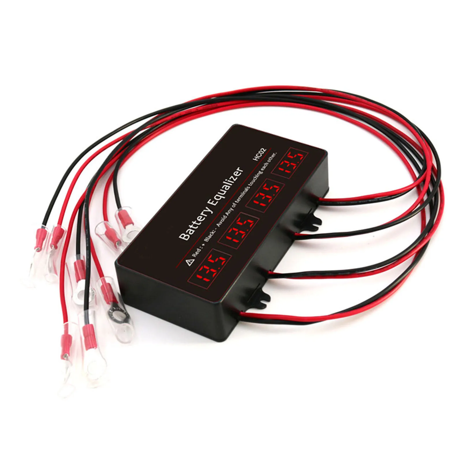 HC02 1*Battery Equalizer PCB+terminal Wire Protection Reverse Tube 0-10A 4-string 450g 50mA(12V) Active Balancing
HC02 1*Battery Equalizer PCB+terminal Wire Protection Reverse Tube 0-10A 4-string 450g 50mA(12V) Active Balancing