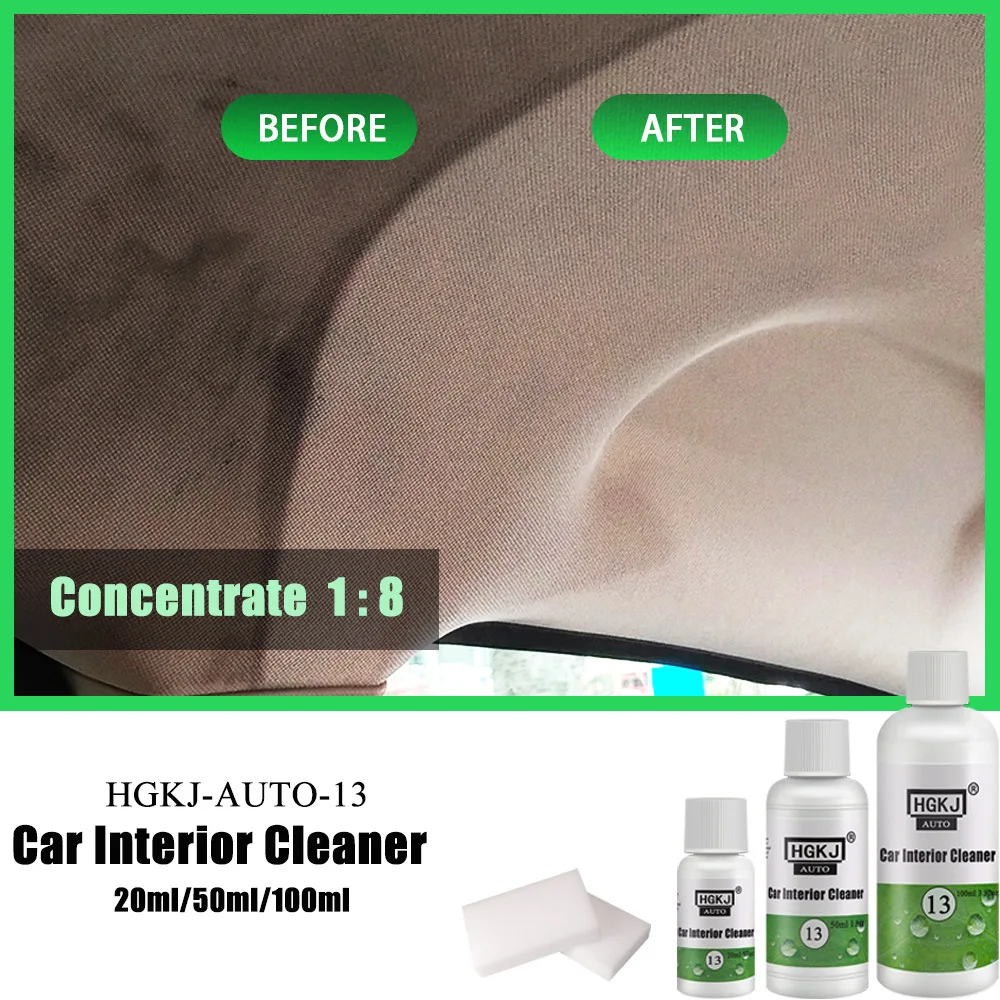 20 50 100ML HGKJ 13 Car Leather Seat Interiors CleanerPlastic Foam Cleaner High Concentration Leather renovation Accessories
20 50 100ML HGKJ 13 Car Leather Seat Interiors CleanerPlastic Foam Cleaner High Concentration Leather renovation Accessories