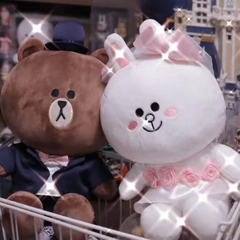 Cute Big Brown Bear Connie Rabbit Sally Chicken Doll Marry Plush Toy Kawaii Room Decoration Large Plush Toy Girl Birthday Gift
Cute Big Brown Bear Connie Rabbit Sally Chicken Doll Marry Plush Toy Kawaii Room Decoration Large Plush Toy Girl Birthday Gift