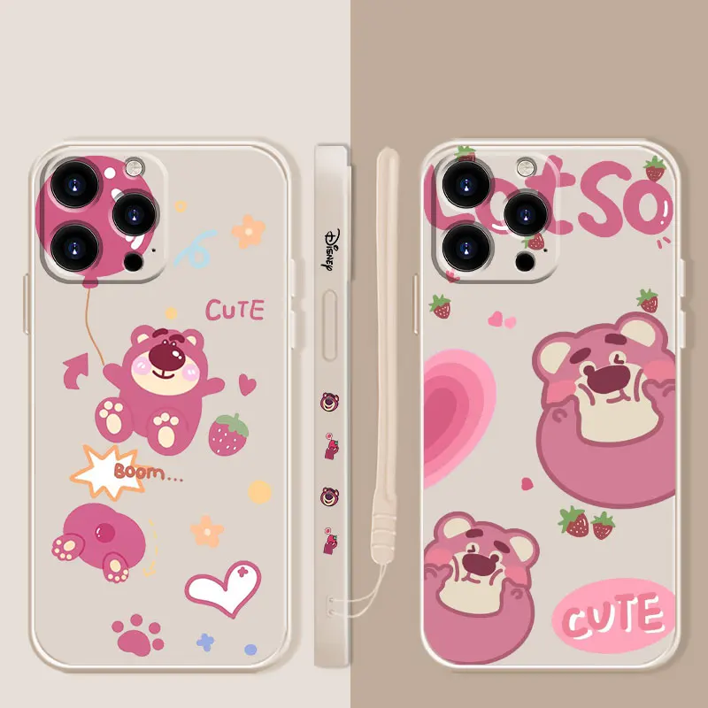 Square Liquid Phone Case For Apple iPhone 14 13 12 11 Pro Max 13 12 Mini XS XR X 7 8 6 6S Plus Disney Lotso Cute Love Strawberry
Square Liquid Phone Case For Apple iPhone 14 13 12 11 Pro Max 13 12 Mini XS XR X 7 8 6 6S Plus Disney Lotso Cute Love Strawberry