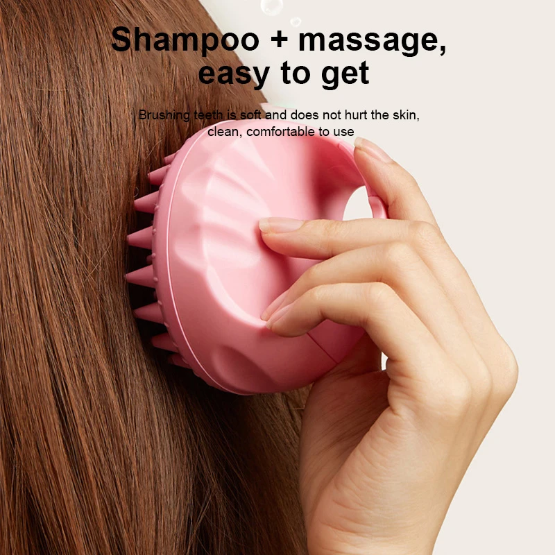 Scalp Cleaner Soft Silicone Bath Brush Dry And Wet Removal Dandruff Comb Hair Care Tool Hair Brush Massage Brush Scalp Massager 
Scalp Cleaner Soft Silicone Bath Brush Dry And Wet Removal Dandruff Comb Hair Care Tool Hair Brush Massage Brush Scalp Massager