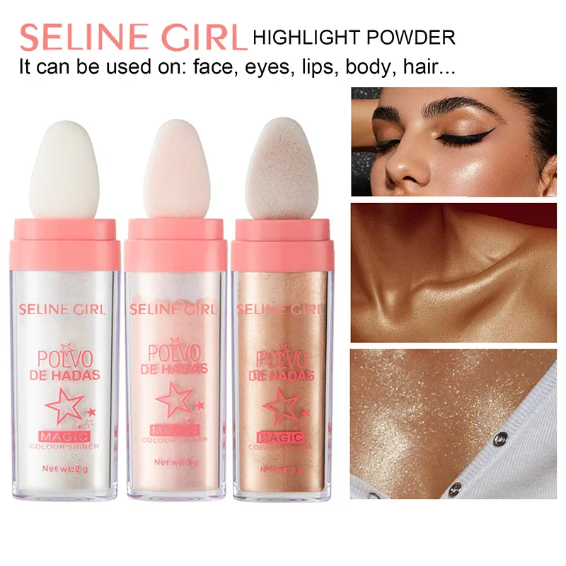 New 3-Color Highlighter Contour Shadow Glitter Fairy Powder Bronzer Focallure Eye Facial Body Lighting Female Beauty Cosmetics
New 3-Color Highlighter Contour Shadow Glitter Fairy Powder Bronzer Focallure Eye Facial Body Lighting Female Beauty Cosmetics