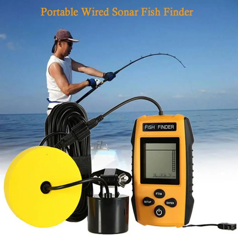 1 Set Fish Finder Wireless Anti-rust Helpful Digital Display Fishing Tool for Sporting Fish Finder Fishing Tools
1 Set Fish Finder Wireless Anti-rust Helpful Digital Display Fishing Tool for Sporting Fish Finder Fishing Tools