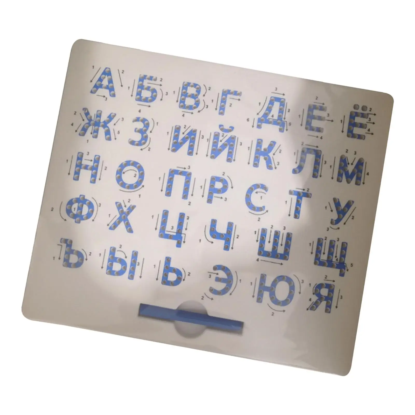 Double Sided Exercise Board Russian Handwriting Practice Preschool Learning for Kids
Double Sided Exercise Board Russian Handwriting Practice Preschool Learning for Kids