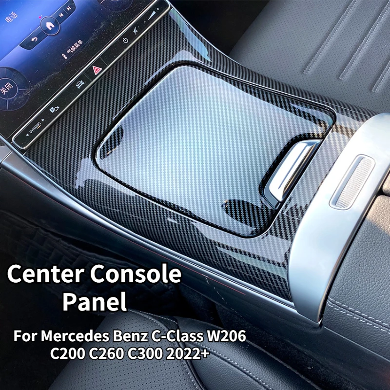 New Carbon Fiber Pattern Car Center Console Panel Cover for Mercedes Benz C-Class W206 C200 C260 C300 2022 Protection Frame Trim
New Carbon Fiber Pattern Car Center Console Panel Cover for Mercedes Benz C-Class W206 C200 C260 C300 2022 Protection Frame Trim