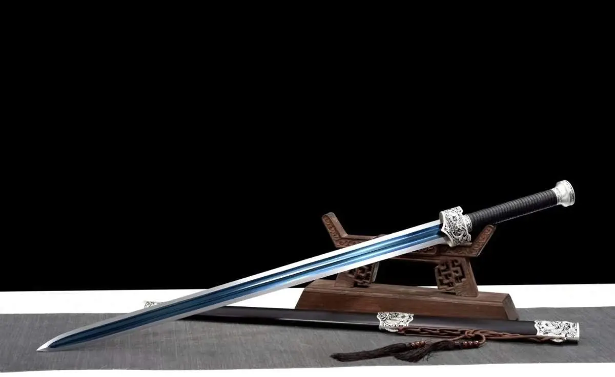 Jian Sword, High Carbon Steel Blue Blade,Black Wood Scabbard,Battle Ready صافرة حكم كرة القدم
Jian Sword, High Carbon Steel Blue Blade,Black Wood Scabbard,Battle Ready صافرة حكم كرة القدم