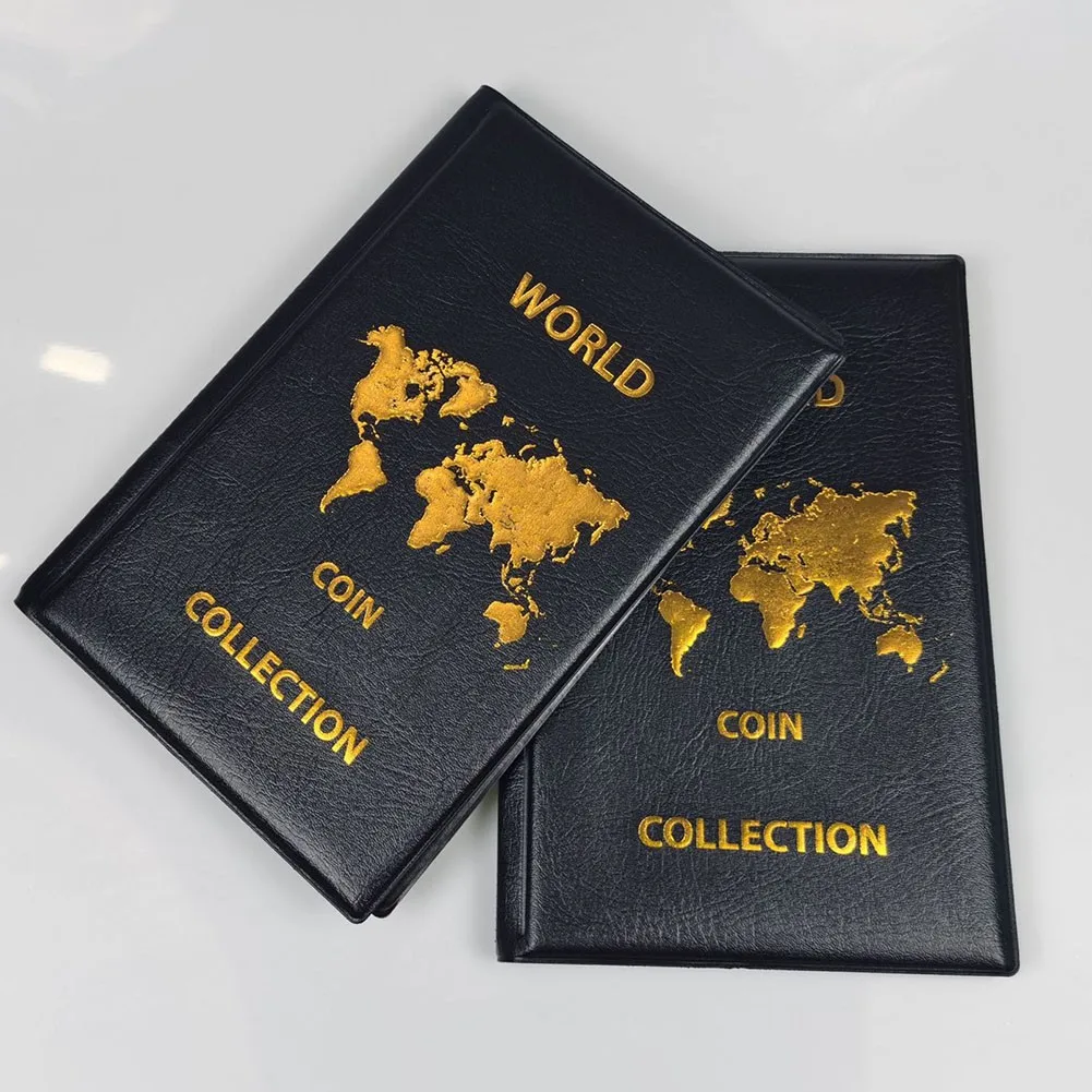 Portable Coin Holder Album, Store 150 Coins Ideal for Collecting Money, Tokens, Medallions, Badges Easy to Use and Carry
Portable Coin Holder Album, Store 150 Coins Ideal for Collecting Money, Tokens, Medallions, Badges Easy to Use and Carry