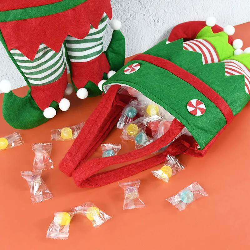 1pcs Christmas Candy Bag Red Green Non-woven Fabric Bags Snacks Candy Gift Wrapping Pocket Xmas New Year Party Favors Decoration
1pcs Christmas Candy Bag Red Green Non-woven Fabric Bags Snacks Candy Gift Wrapping Pocket Xmas New Year Party Favors Decoration