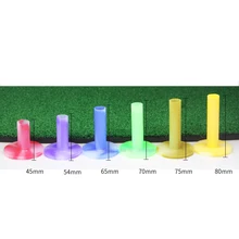 1Pc Rubber Golf Tees 45mm/54mm/70mm/75mm/80mm for Practice and Driving Range Mats Indoor & Outdoor Training Backyard Accessories