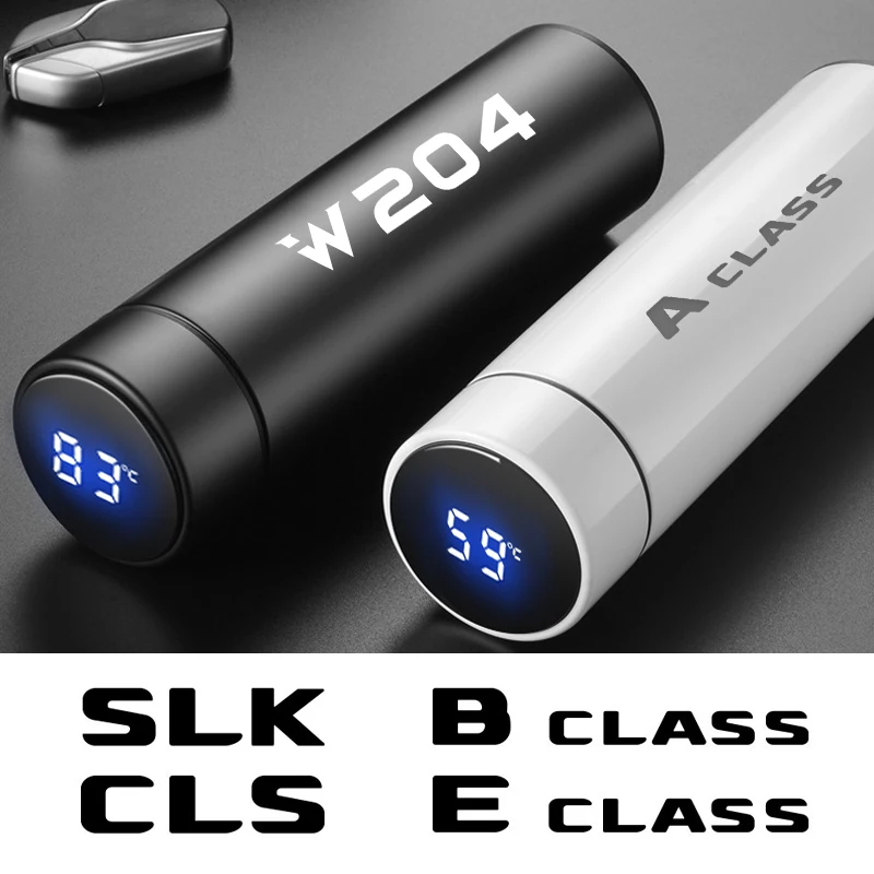 500ml Smart Thermos bottle Stainless Steel Thermo Mug For Mercede Benz A CLASS B CLASS C CLASS E CLASS S CLASS CLA CLS SL SLC
500ml Smart Thermos bottle Stainless Steel Thermo Mug For Mercede Benz A CLASS B CLASS C CLASS E CLASS S CLASS CLA CLS SL SLC