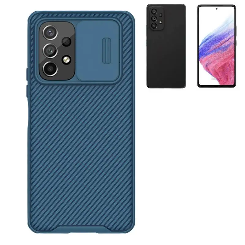 Phone Case For Samsung A53 5G Mobile Phone Cover Frame With Sliding Back Lens Cover Anti-peeping Anti-scratch Protector
Phone Case For Samsung A53 5G Mobile Phone Cover Frame With Sliding Back Lens Cover Anti-peeping Anti-scratch Protector