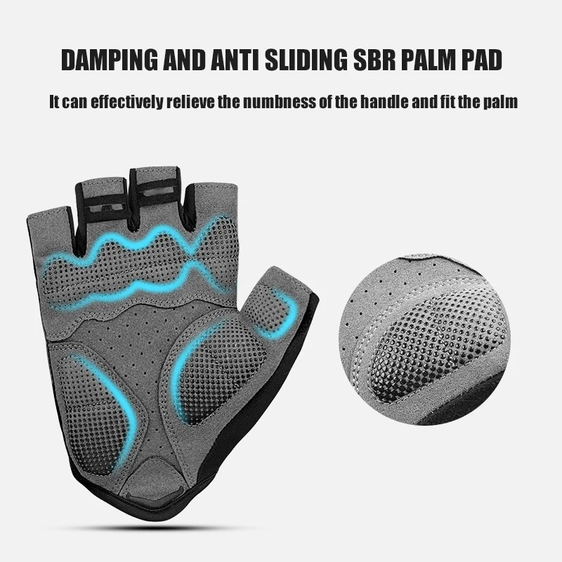 Shock Absorbing Biking Gloves Gym Gloves Sports Protective Gear For Men Riding 
Shock Absorbing Biking Gloves Gym Gloves Sports Protective Gear For Men Riding