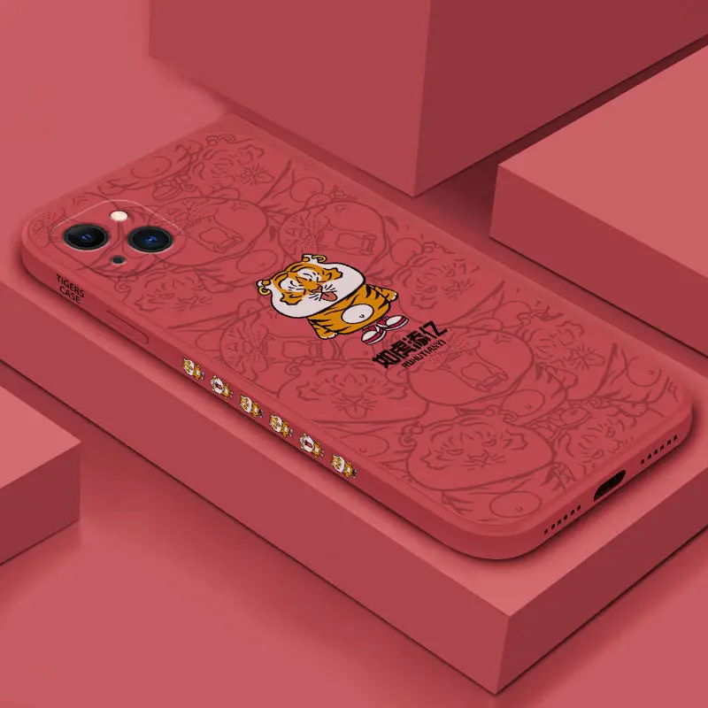 2022 Cartoon Tiger Phone Case for iPhone 13 13Pro 12 12Pro 11 Pro X XS Max XR 7 8 Plus SE Anti-Fall Protective Covers
2022 Cartoon Tiger Phone Case for iPhone 13 13Pro 12 12Pro 11 Pro X XS Max XR 7 8 Plus SE Anti-Fall Protective Covers
