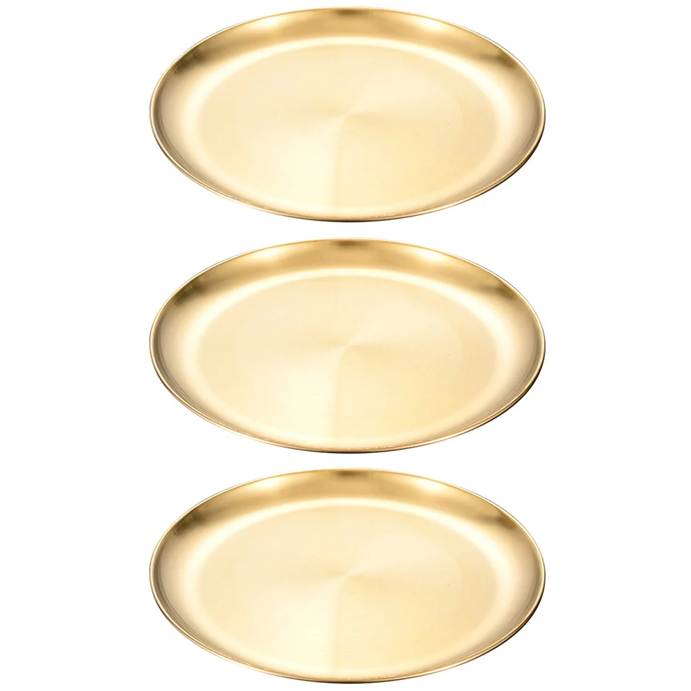3 Pcs Round Serving Platter Korean Style Plate Sushi Plate Roast Meat Tray Nut Plate
3 Pcs Round Serving Platter Korean Style Plate Sushi Plate Roast Meat Tray Nut Plate