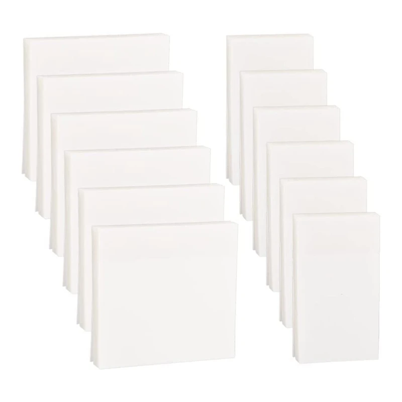 12 Packs 600 Sheets Transparent Sticky Notes, Clear Sticky Notes Waterproof Self-Stick Notes For Annotating
12 Packs 600 Sheets Transparent Sticky Notes, Clear Sticky Notes Waterproof Self-Stick Notes For Annotating